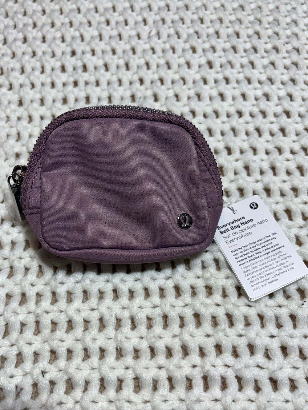 NWT lululemon lavender luxe everywhere belt bag nano
